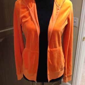 Juicy hoodie.  Orange
